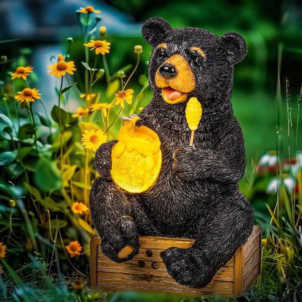 GIGALUMI Solar Garden Decor Watering Elephant Statues Outdoor, Birthday Gifts for Women Mom Grandma Senior Elder, Elephant Ornament for Balcony, Garden, Patio, Yard, Lawn (Constant Lights Only) - Image 16