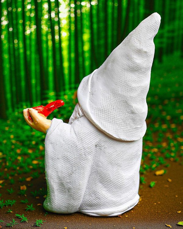 Leverse Middle Finger Decor Statue, 5.9in Naughty Smoking Wizard Dwarf- Funny Garden Gnomes Outdoor Decorations for Lawn Patio Yard Home Decor Easter Halloween - Image 13