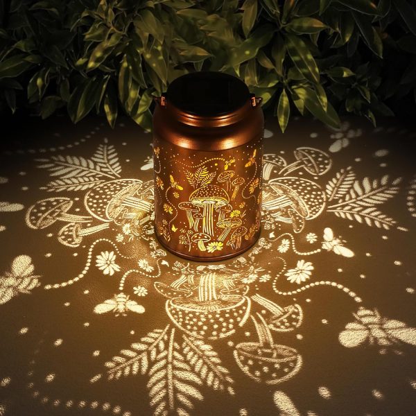 Solar Lanterns Outdoor Waterproof Hummingbird Garden Decor Gifts for Women Mom Grandma Hanging Solar Lights Metal Solar Decoration Outside for Yard, Patio, Backyard, Porch - Image 8