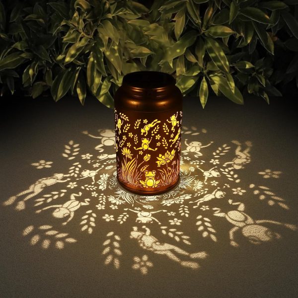Solar Lanterns Outdoor Waterproof Hummingbird Garden Decor Gifts for Women Mom Grandma Hanging Solar Lights Metal Solar Decoration Outside for Yard, Patio, Backyard, Porch - Image 36