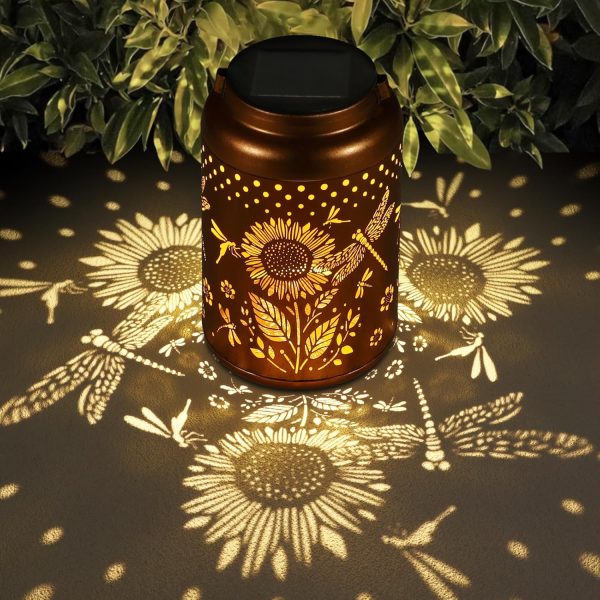 Solar Lanterns Outdoor Waterproof Hummingbird Garden Decor Gifts for Women Mom Grandma Hanging Solar Lights Metal Solar Decoration Outside for Yard, Patio, Backyard, Porch - Image 42