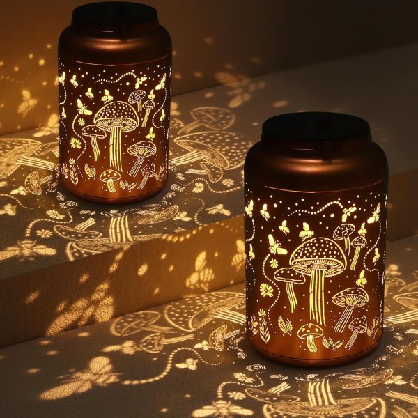 Solar Lanterns Outdoor Waterproof Hummingbird Garden Decor Gifts for Women Mom Grandma Hanging Solar Lights Metal Solar Decoration Outside for Yard, Patio, Backyard, Porch - Image 66
