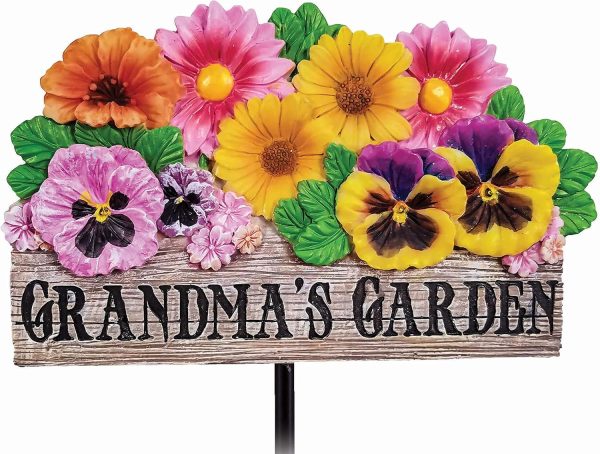 Spoontiques - Garden Décor - Grandma’s Garden Stepping Stone - Decorative Stone for Garden - Image 5