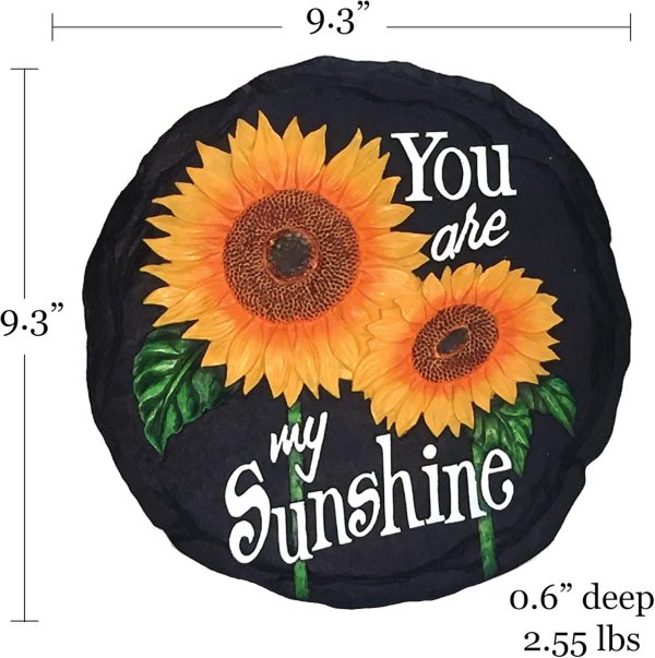 Spoontiques - Garden Décor - Grandma’s Garden Stepping Stone - Decorative Stone for Garden - Image 8