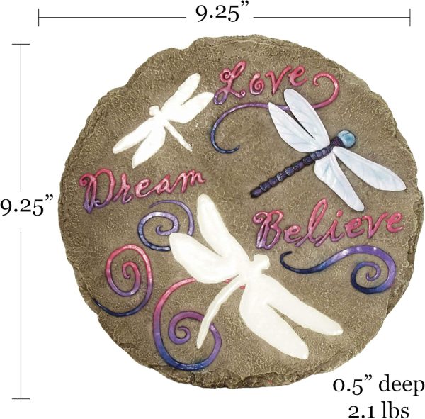 Spoontiques - Garden Décor - Grandma’s Garden Stepping Stone - Decorative Stone for Garden - Image 16