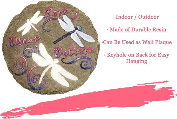 Spoontiques - Garden Décor - Grandma’s Garden Stepping Stone - Decorative Stone for Garden - Image 18