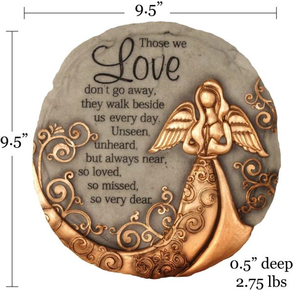 Spoontiques - Garden Décor - Grandma’s Garden Stepping Stone - Decorative Stone for Garden - Image 29