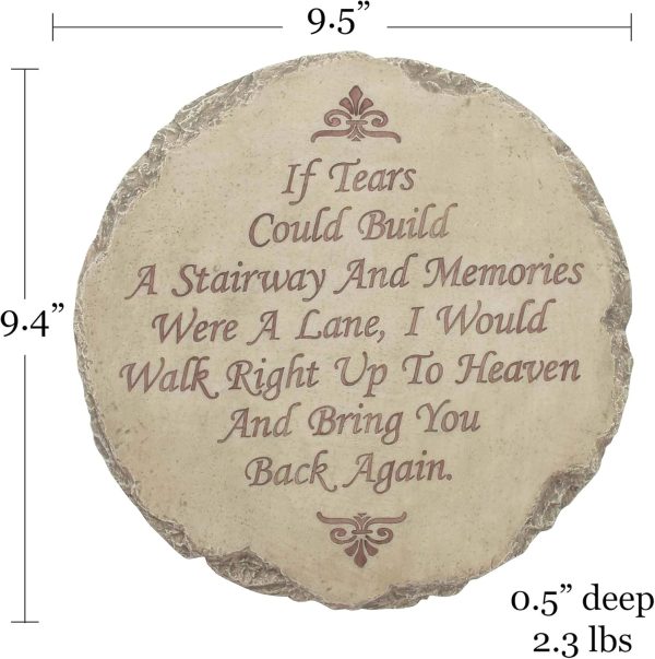 Spoontiques - Garden Décor - Grandma’s Garden Stepping Stone - Decorative Stone for Garden - Image 38