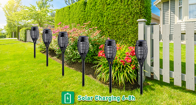 outdoor lights solar powered