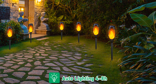 Solar garden lights